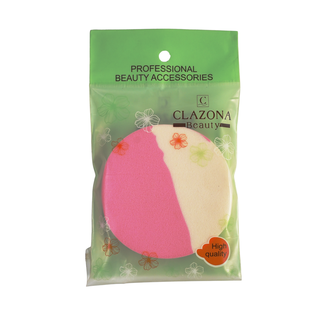 Makeup Blending Sponge (2 Tone) – Clazona Beauty Cosmetics