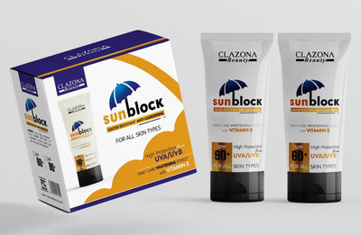 Sun Block SPF 60+ (For all skin types)